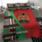 Custom Kenya Cricket Bedding Set Simbas African Kente - African Pride