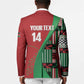Custom Kenya Cricket Blazer Come On Simbas Kente Pattern