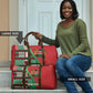 Custom Kenya Cricket Travel Bag Come On Simbas Kente Pattern