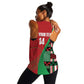 Custom Kenya Cricket Women Racerback Tank Simbas African Kente - African Pride