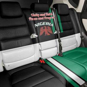 Nigeria Back Car Seat Cover Nigeria Coat Of Arms Simple Style