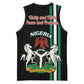 Nigeria Basketball Jersey Nigeria Coat Of Arms Simple Style LT14