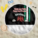 Nigeria Beach Blanket Nigeria Coat Of Arms Simple Style