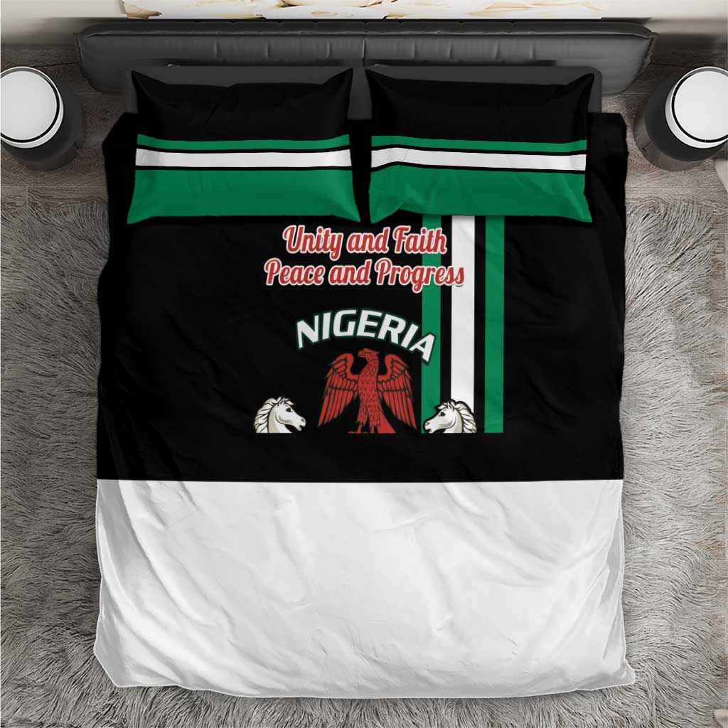 Nigeria Bedding Set Nigeria Coat Of Arms Simple Style