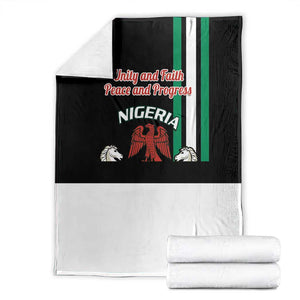 Nigeria Blanket Nigeria Coat Of Arms Simple Style