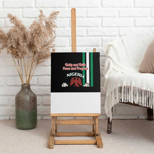 Nigeria Canvas Wall Art Nigeria Coat Of Arms Simple Style