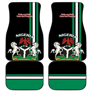 Nigeria Car Mats Nigeria Coat Of Arms Simple Style