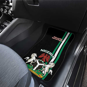 Nigeria Car Mats Nigeria Coat Of Arms Simple Style