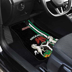 Nigeria Car Mats Nigeria Coat Of Arms Simple Style