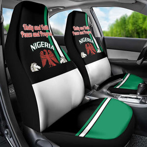 Nigeria Car Seat Cover Nigeria Coat Of Arms Simple Style