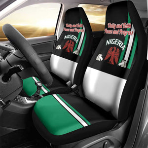 Nigeria Car Seat Cover Nigeria Coat Of Arms Simple Style