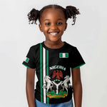 Nigeria Kid T shirt Nigeria Coat Of Arms Simple Style
