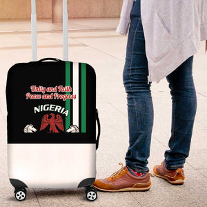 Nigeria Luggage Cover Nigeria Coat Of Arms Simple Style