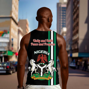 Nigeria Men Tank Top Nigeria Coat Of Arms Simple Style