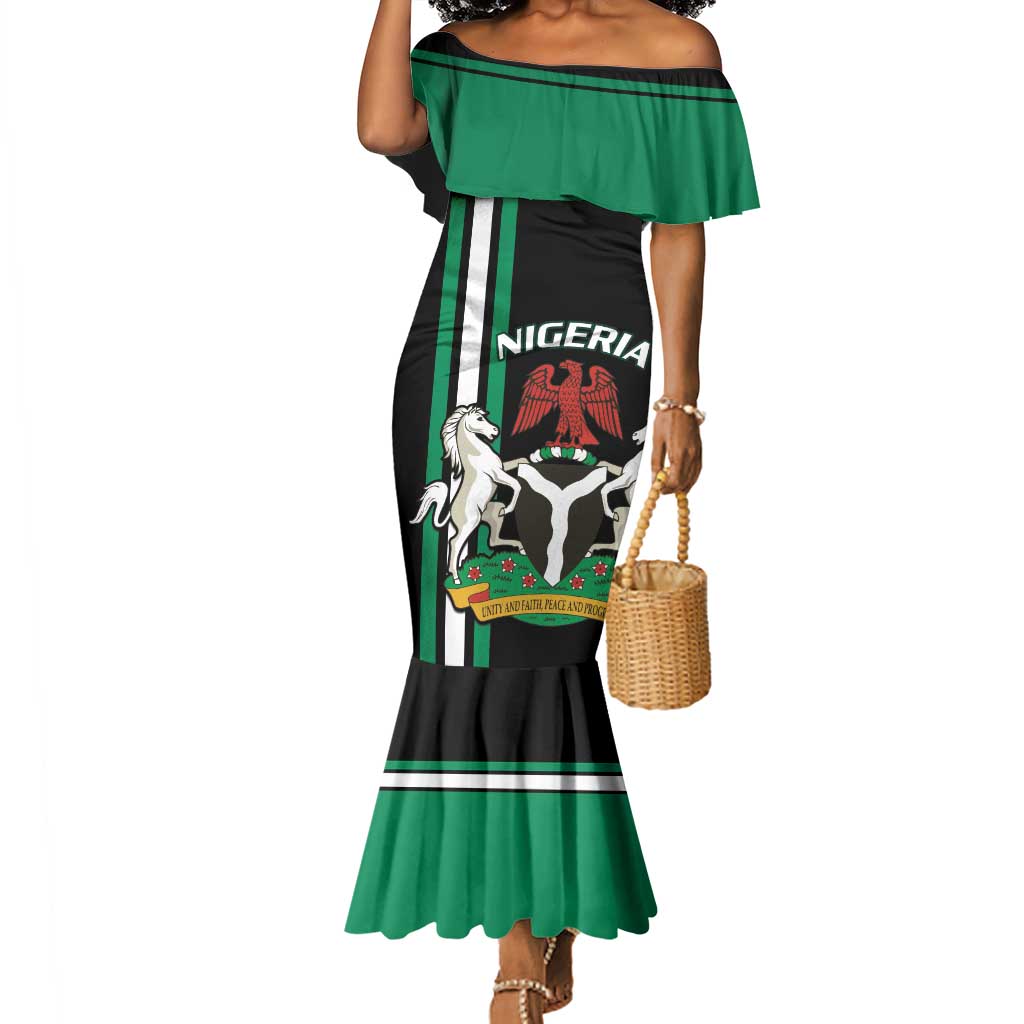 Nigeria Mermaid Dress Nigeria Coat Of Arms Simple Style