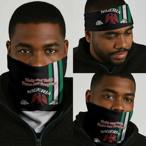 Nigeria Neck Gaiter Nigeria Coat Of Arms Simple Style LT14