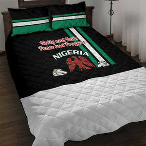 Nigeria Quilt Bed Set Nigeria Coat Of Arms Simple Style