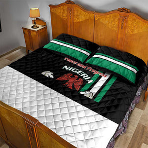 Nigeria Quilt Bed Set Nigeria Coat Of Arms Simple Style