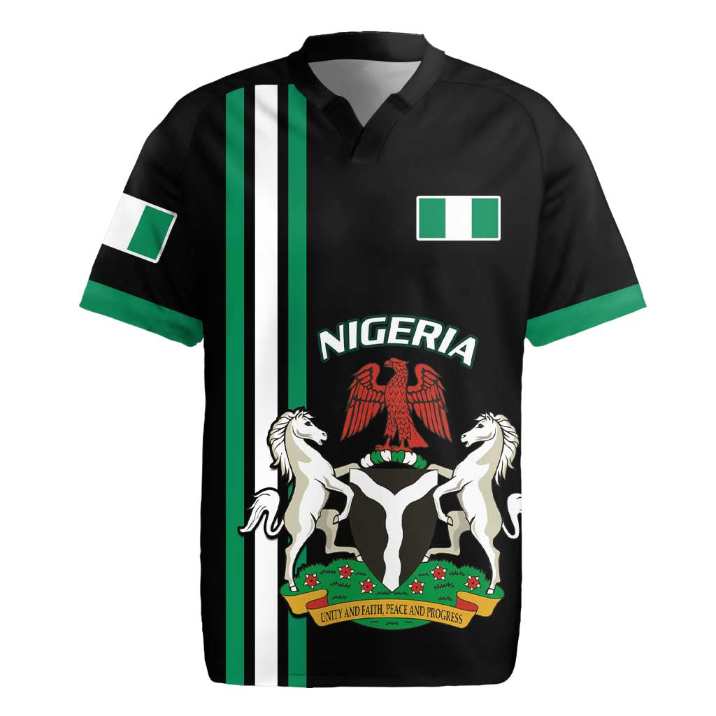 Nigeria Rugby Jersey Nigeria Coat Of Arms Simple Style