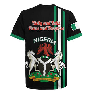 Nigeria Rugby Jersey Nigeria Coat Of Arms Simple Style