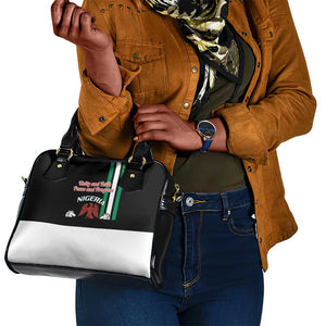 Nigeria Shoulder Handbag Nigeria Coat Of Arms Simple Style