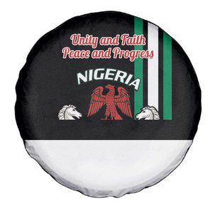 Nigeria Spare Tire Cover Nigeria Coat Of Arms Simple Style