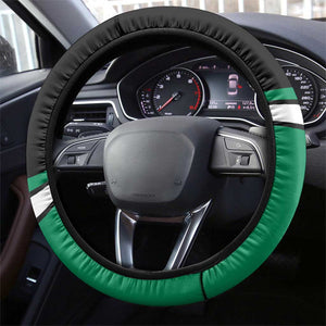 Nigeria Steering Wheel Cover Nigeria Coat Of Arms Simple Style