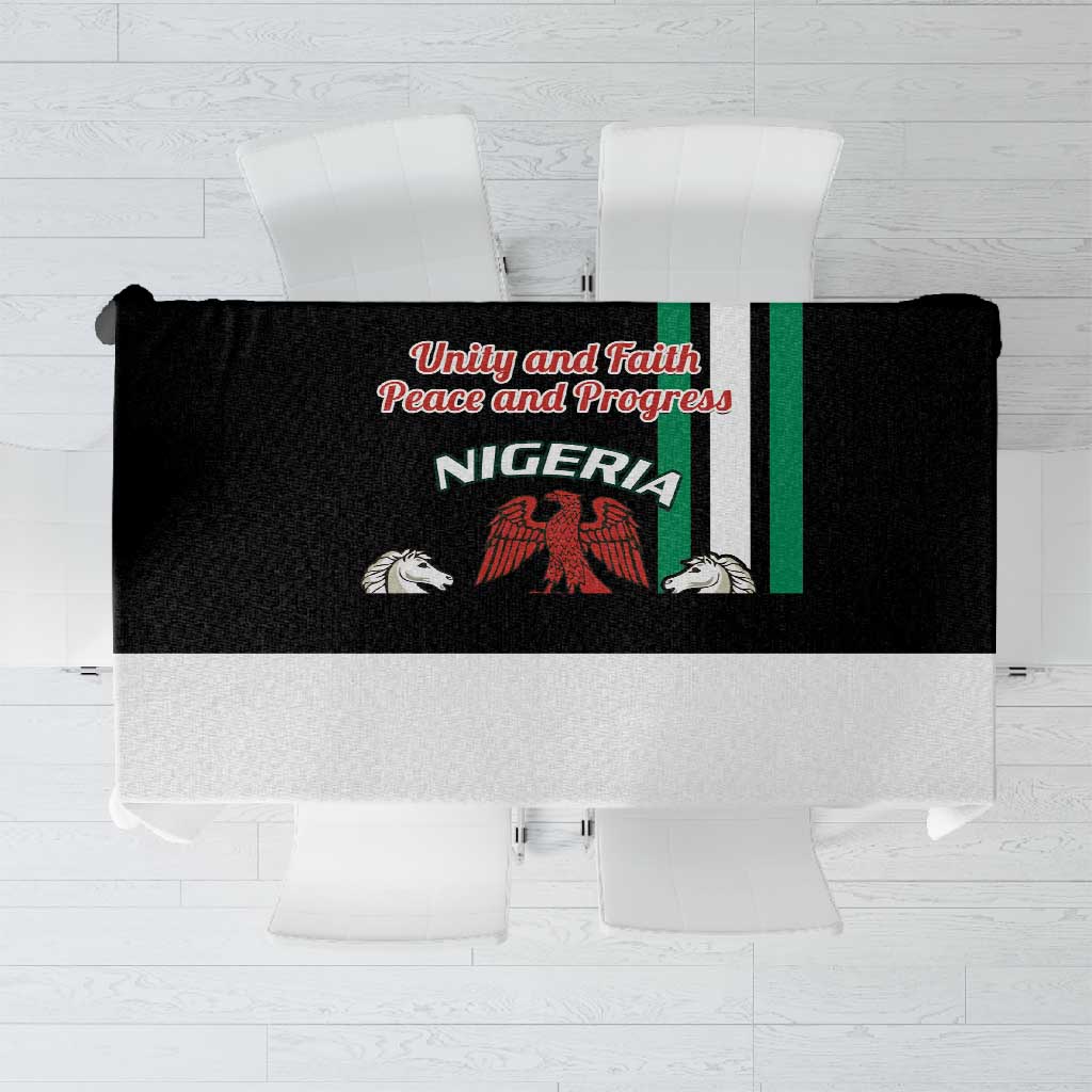 Nigeria Tablecloth Nigeria Coat Of Arms Simple Style