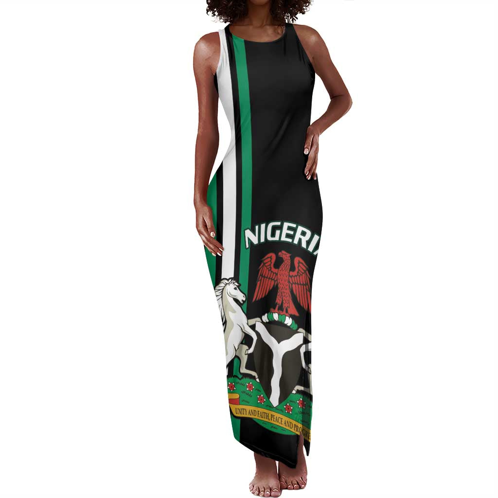 Nigeria Tank Maxi Dress Nigeria Coat Of Arms Simple Style