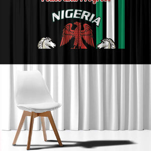 Nigeria Window Curtain Nigeria Coat Of Arms Simple Style