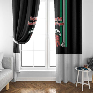 Nigeria Window Curtain Nigeria Coat Of Arms Simple Style