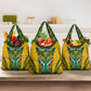 Custom South Africa Rugby Grocery Bag Go Springboks Kente With Bokke