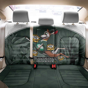 South Africa Rugby Back Car Seat Cover Springboks 4th Champions World Cup Proud Bokke