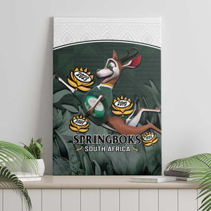 South Africa Rugby Canvas Wall Art Springboks 4th Champions World Cup Proud Bokke