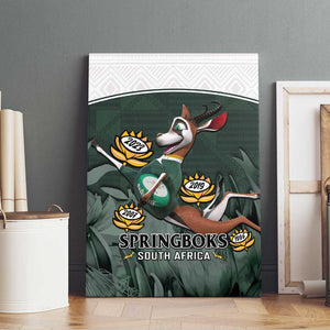 South Africa Rugby Canvas Wall Art Springboks 4th Champions World Cup Proud Bokke