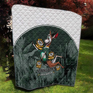 South Africa Rugby Quilt Springboks 4th Champions World Cup Proud Bokke