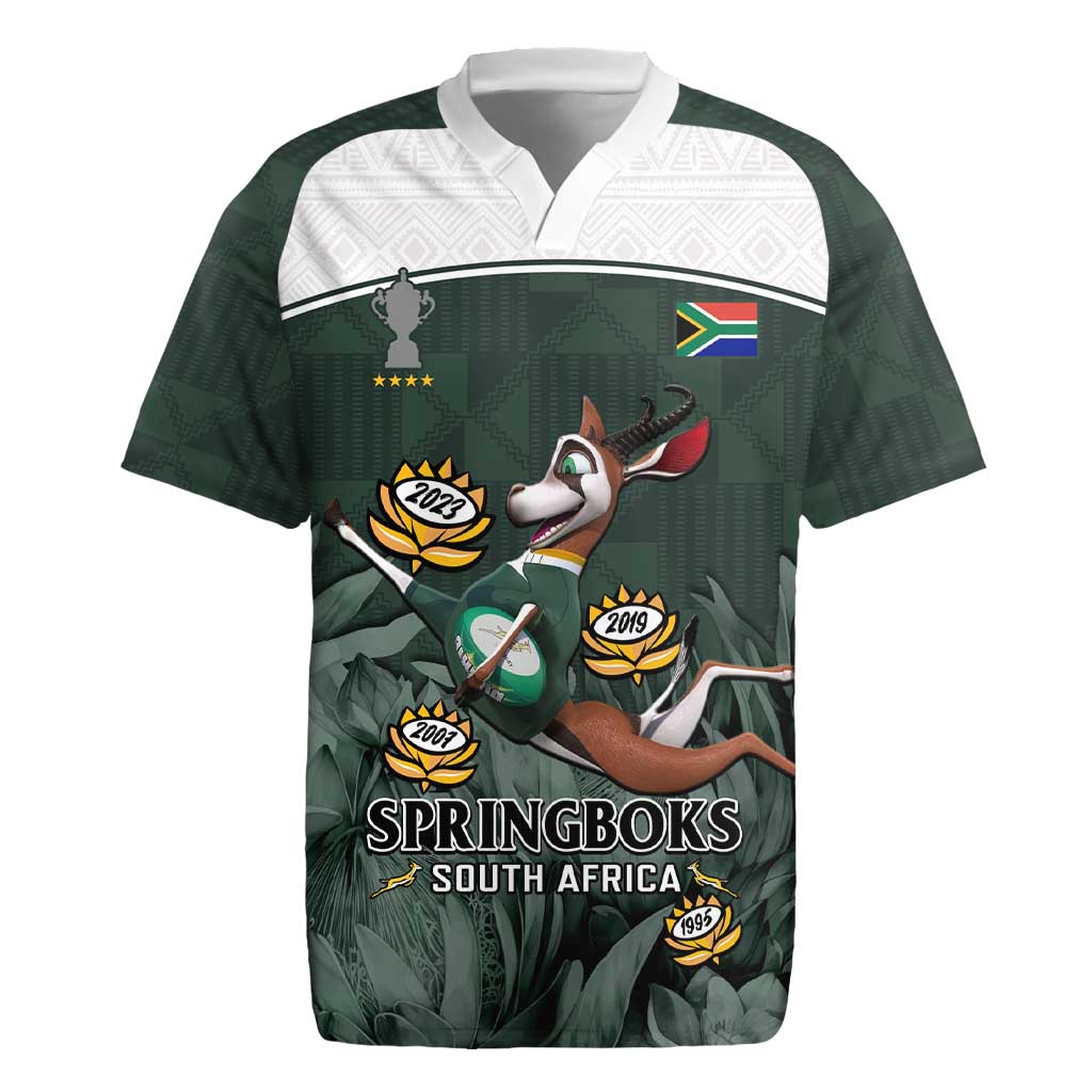 South Africa Rugby Rugby Jersey Springboks 4th Champions World Cup Proud Bokke