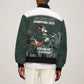 South Africa Rugby Sleeve Zip Bomber Jacket Springboks 4th Champions World Cup Proud Bokke