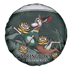 South Africa Rugby Spare Tire Cover Springboks 4th Champions World Cup Proud Bokke