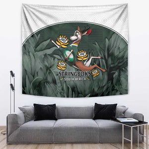 South Africa Rugby Tapestry Springboks 4th Champions World Cup Proud Bokke