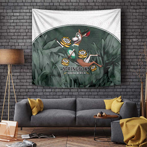 South Africa Rugby Tapestry Springboks 4th Champions World Cup Proud Bokke