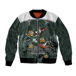 Custom South Africa Rugby Bomber Jacket Springboks 4th Champions World Cup Proud Bokke