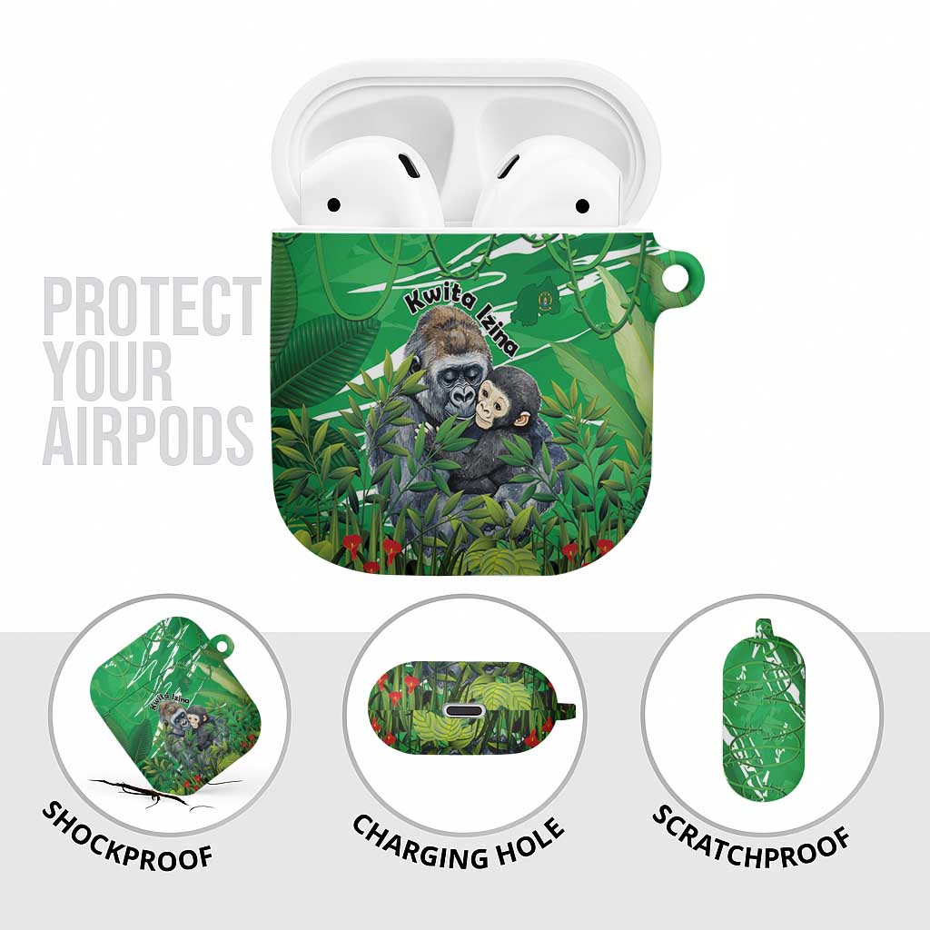 Rwanda Kwita Izina AirPods Case Name a Gorilla - Save a Species