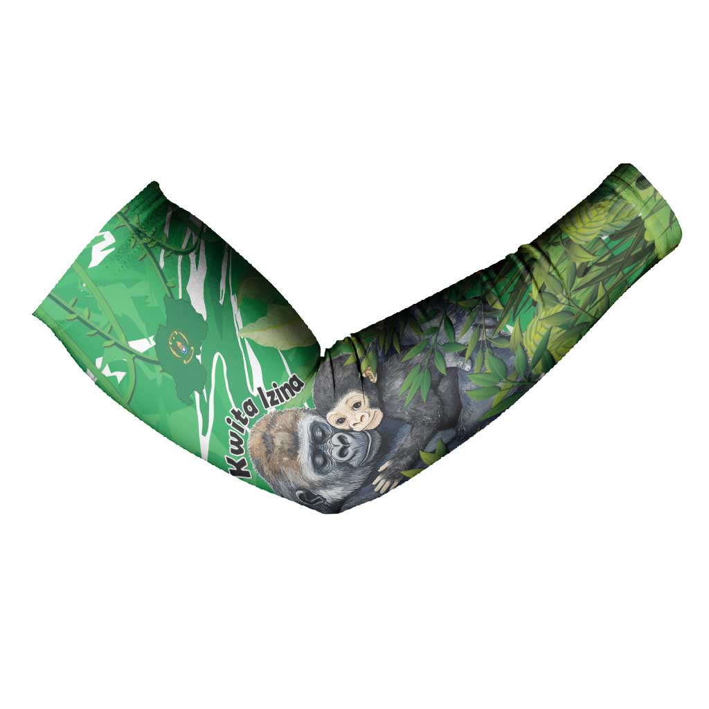 Personalized Rwanda Kwita Izina Arm Sleeves Name a Gorilla - Save a Species