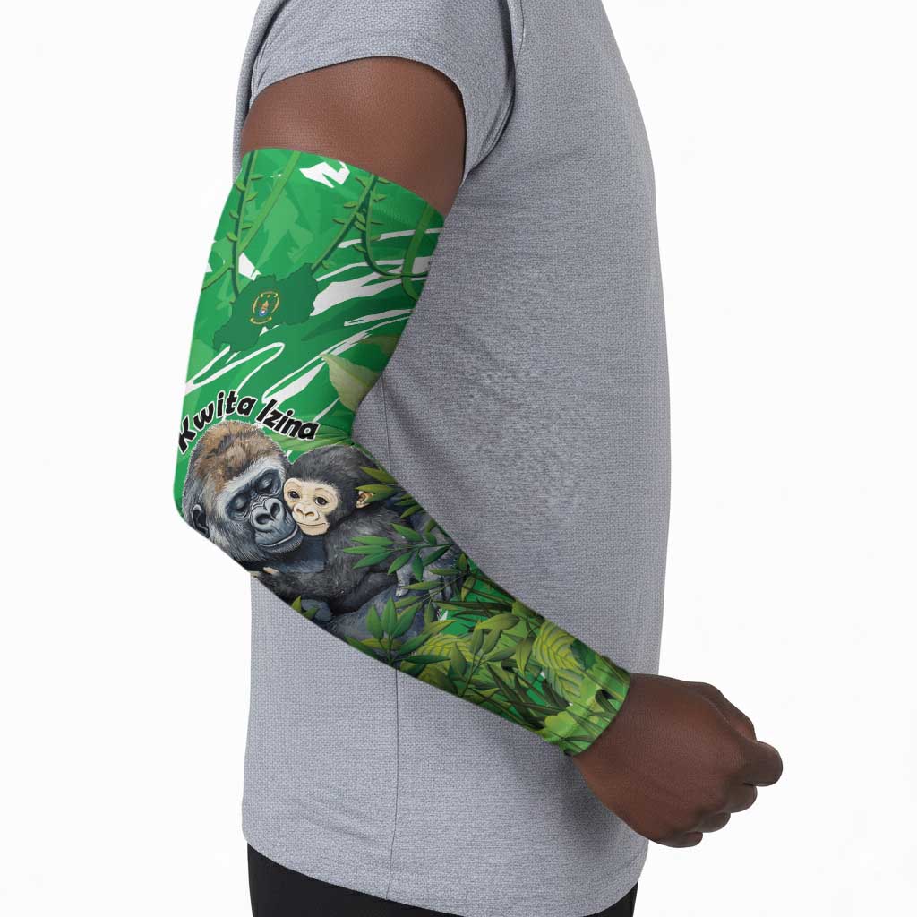 Personalized Rwanda Kwita Izina Arm Sleeves Name a Gorilla - Save a Species