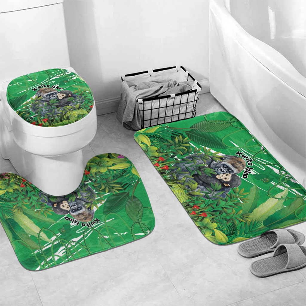 Rwanda Kwita Izina Bathroom Set Name a Gorilla - Save a Species