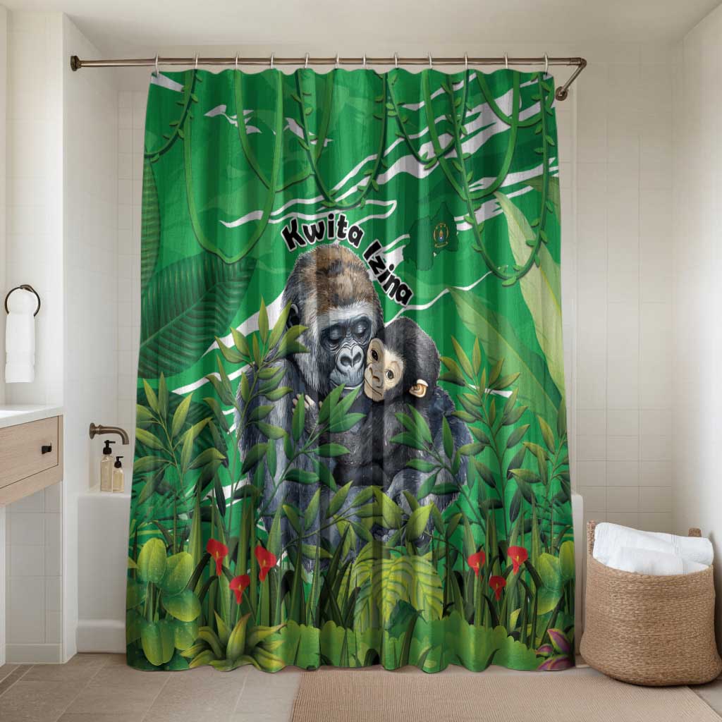 Rwanda Kwita Izina Bathroom Set Name a Gorilla - Save a Species