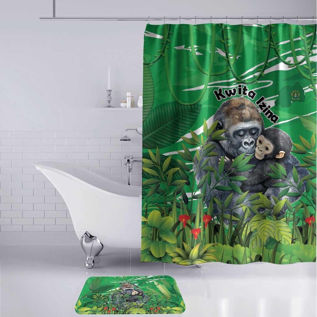 Rwanda Kwita Izina Bathroom Set Name a Gorilla - Save a Species