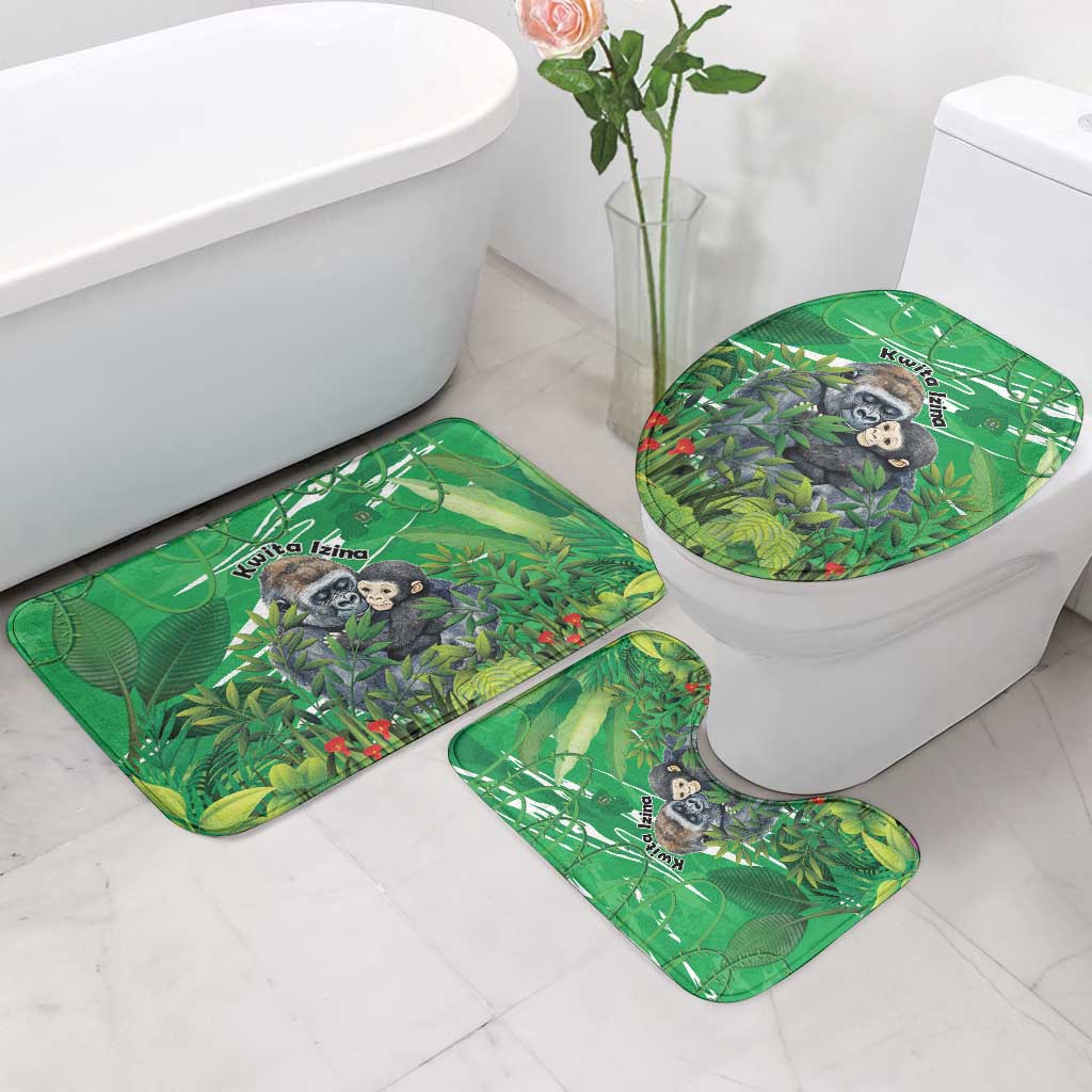 Rwanda Kwita Izina Bathroom Set Name a Gorilla - Save a Species