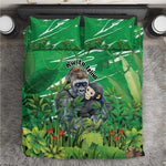 Rwanda Kwita Izina 2025 Bedding Set Gorilla Naming Day - African Pride